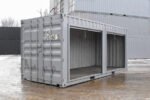 Conteneur de stockage 20 pieds avec portes roulantes – Image 2