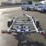Remorque Bateau GE75 Sun Way 1 Essieu Non FreinÉe Ptac 750 Kg
