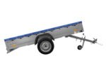 Remorque de jardin 264 KIPP avec roue jockey, châssis H-0 et bâche bleue – Image 4