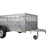 REMORQUE GARDEN TRAILER 264 KIPP (NEW) AVEC REHAUSSES GRILLAGÉES ET ROUE JOCKEYi