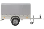 Remorque 750 kg 200 x 125 avec bâche haute et arceau Garden Trailer 201 KIPP – Image 7