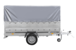 Remorque simple essieu UNITRAILER 264 KIPP avec bâche grise – Image 7