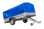 Remorque un essieu 265 KIPP – Arceau H-800 et bâche bleue
