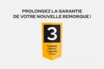 Remorque à un essieu  264×150 UNITRAILER GARDEN 265 KIPP avec châssis H-1100 et bâche grise – Image 5
