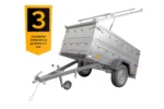 Remorque avec capot Garden Trailer 200 KIPP 200×106 cm – Image 2