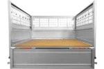 Remorque basculante  200×125 avec ridelles grillagées et roue jockey – Garden Trailer 201 KIPP – Image 6