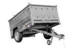 Remorque légère 200×125 UNITRAILER GARDEN 201 KIPP avec côtés BIS et couverture en aluminium – Image 2