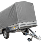 Remorque routière 230 KIPP – Bâche et arceau 110 cm, roue jockey