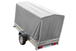 Remorque routière 230 KIPP – Bâche et arceau 110 cm, roue jockey – Image 5