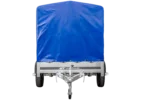 Remorque routière avec bâche haute (110 cm), arceau (110 cm) et roue jockey 230×125 Garden Trailer 230 KIPP – Image 7