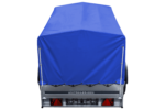 Remorque routière 230 KIPP – Bâche haute bleue, arceau H-800 et roue jockey – Image 5