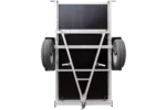 Remorque tôle non freinée Garden Trailer 200 KIPP 200×106 cm [avec rehausses grillagées, bâche haute et arceau] – Image 5