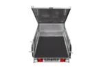 Remorque un essieu 230×125 UNITRAILER GARDEN 230 KIPP avec côtés BIS et couverture en aluminium – Image 7