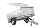 Remorque un essieu 230×125 UNITRAILER GARDEN 230 KIPP avec côtés BIS et couverture en aluminium – Image 2