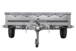 Remorque voiture 264×150 UNITRAILER GARDEN 265 KIPP avec châssis H-0 et bâche grise – Image 3