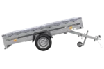 Remorque voiture 264×150 UNITRAILER GARDEN 265 KIPP avec châssis H-0 et bâche grise – Image 7
