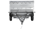 Remorque voiture 264×150 UNITRAILER GARDEN 265 KIPP avec ridelles BIS, châssis H-0 et bâche grise – Image 4