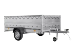 Remorque voiture 264×150 UNITRAILER GARDEN 265 KIPP avec ridelles BIS, cadre H-0 et bâche grise – Image 6