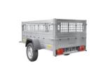 Top remorque GARDEN TRAILER 200 KIPP avec rehausses grillagées et roue jockey – Image 7