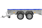 Unitrailer 264/2 KIPP avec roue jockey et bâche bleue – Image 5
