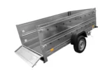 Unitrailer Remorque de Jardin 264 KIPP (Neuf) avec Roue Jockey et Planches Bis – Image 5