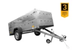 Unitrailer Remorque de Jardin 264 KIPP (Neuf) avec Roue Jockey et Planches Bis – Image 2