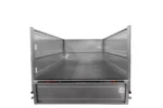 Unitrailer Remorque de Jardin 264 KIPP (Neuf) avec Roue Jockey et Planches Bis – Image 7