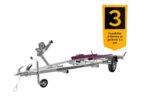 Remorque porte bateau UNITRAILER JET ALU PTAC 750 kg – Image 3