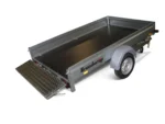2,60 mx 1,53 m / 750 kg Plateforme basculante BRENDERUP avec extensions de mailles de 80 cm – Image 8