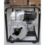 Motopompe d'arrosage thermique moteur Honda GX 120 essence, pompe auto-amorçante