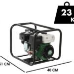 Motopompe thermique Greenbay GB-HPWP 40 - Hauteur d'élévation importante - avec raccords de 40/25/25 mm