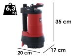 Pompe immergée pour citerne Einhell GE-PP 5555 RB-A - Corps en plastique - 5500l/h