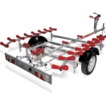 Remorque bateaux rocca pneumatiques souples ptac 750kg